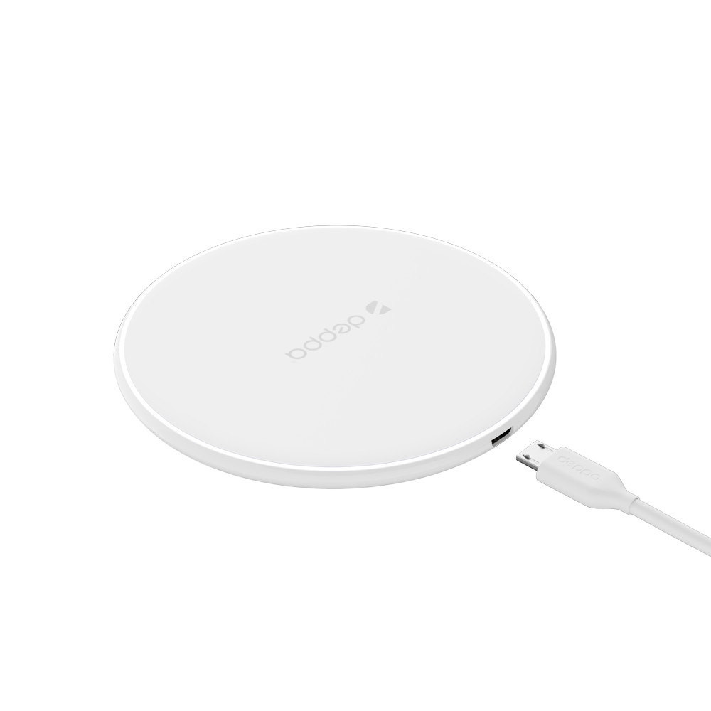 Deppa Qi Fast Charger, 10W, Белый