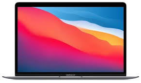 MacBook Air 13", 2020, MGN63, M1 8Гб/256Гб SSD/Touch ID, 528 циклов / Без коробки, Серый космос - Б/У