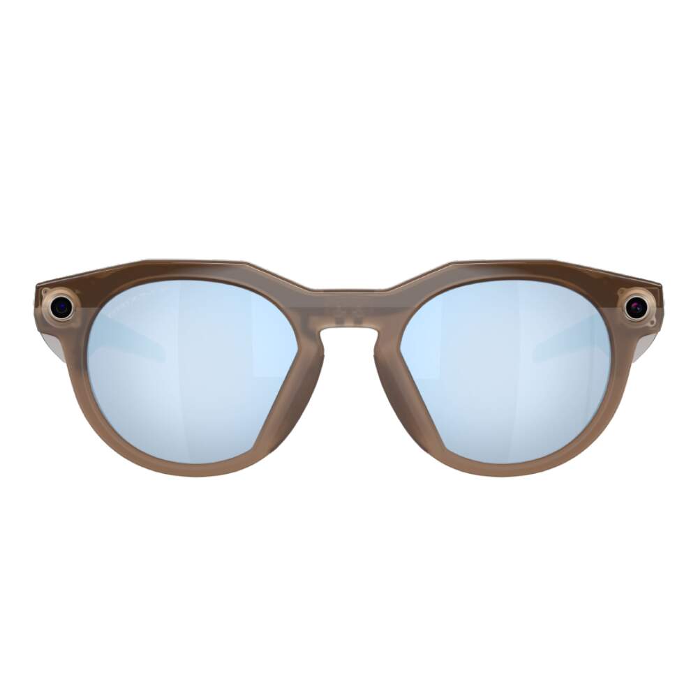 RayBan Meta Oakley HSTN Brown Smoke Prizm Deep Water Polarized, Коричневый в 