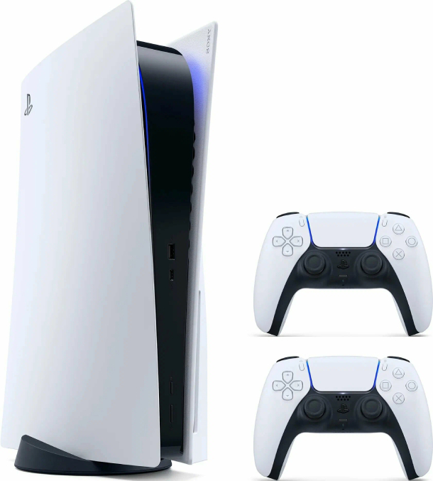 Игровая приставка Sony PlayStation 5 Slim + 2ой геймпад Sony DualSense