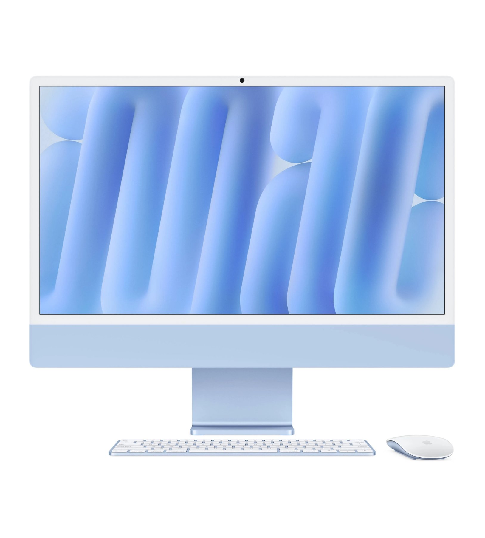 Apple iMac 24", 2024, Retina 4,5K, M4 10Core CPU, 10Core GPU/16Гб/512Гб SSD, Синий