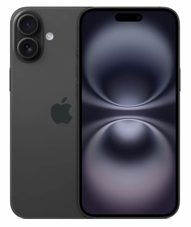 iPhone 16 Plus 256Гб (1 sim + eSIM / 93% / без коробки) Черный - Б/У ★★★☆☆