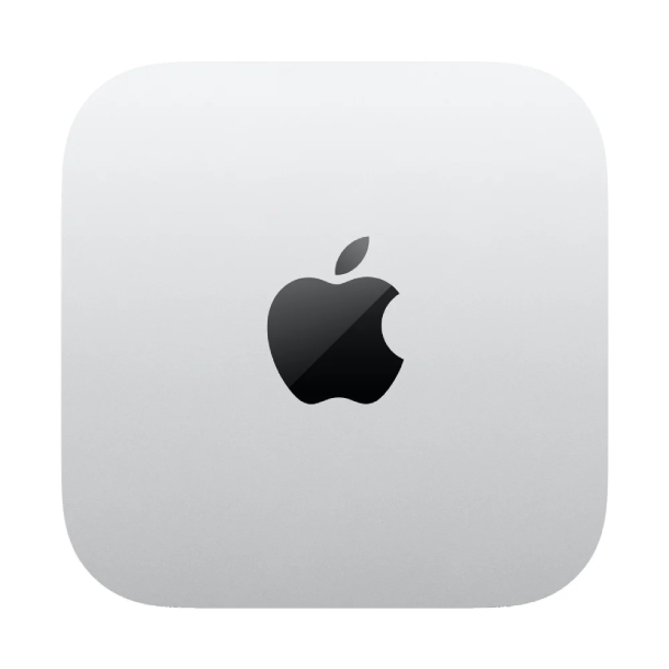 Apple Mac Mini, 2024, M4, 10/10 Core, 16Гб RAM/SSD 512Гб, Серебристый