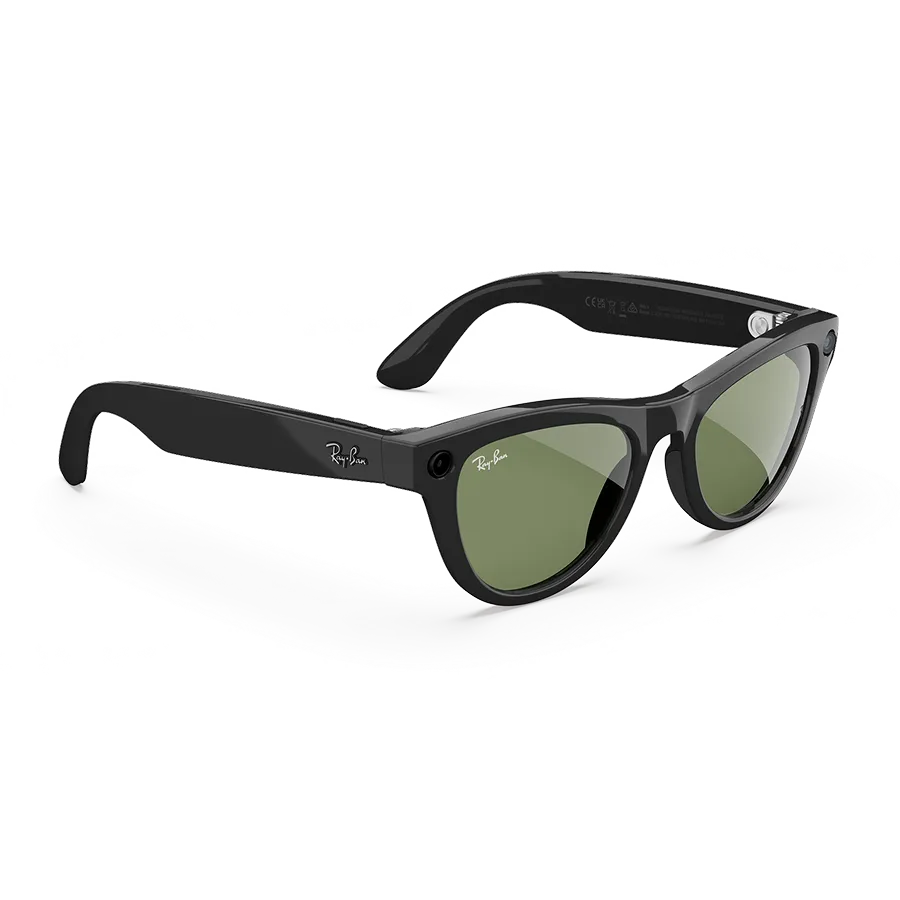 Умные очки RayBan Skyler RW4010 Shiny Black/Green (150 - 52 Size) в 