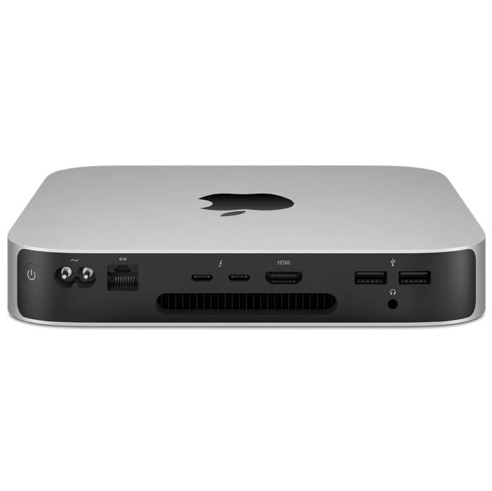 Apple Mac Mini, 2020, M1,  8/8 Core, 8Гб RAM/512Гб SSD, Cеребристый