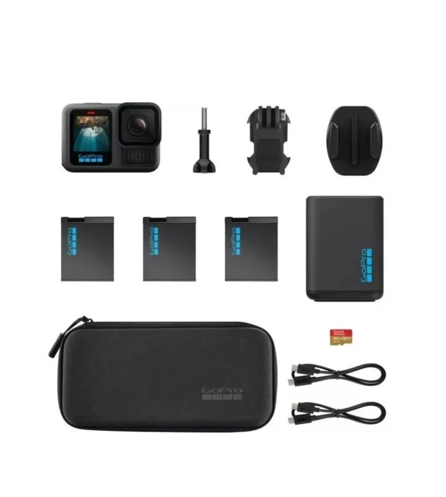Экшн-камера GoPro Hero 13 Black Extended Power Bundle в 