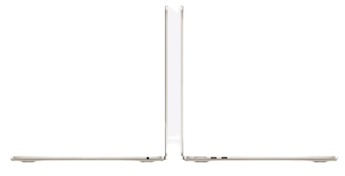 Ноутбук Apple MacBook Air 15" (Early 2026) MDVD4 (10C CPU/10C GPU/M5/16Гб/512Гб SSD) Сияющая звезда