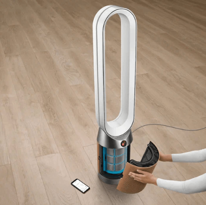 Очиститель воздуха Dyson Air Purifier TP09, Белый/Золотой