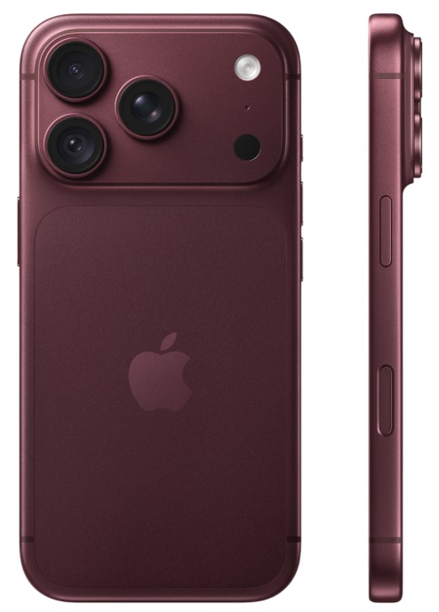 Смартфон Apple iPhone 18 Pro Max 512Гб (1 sim + eSIM) Бургунди HK